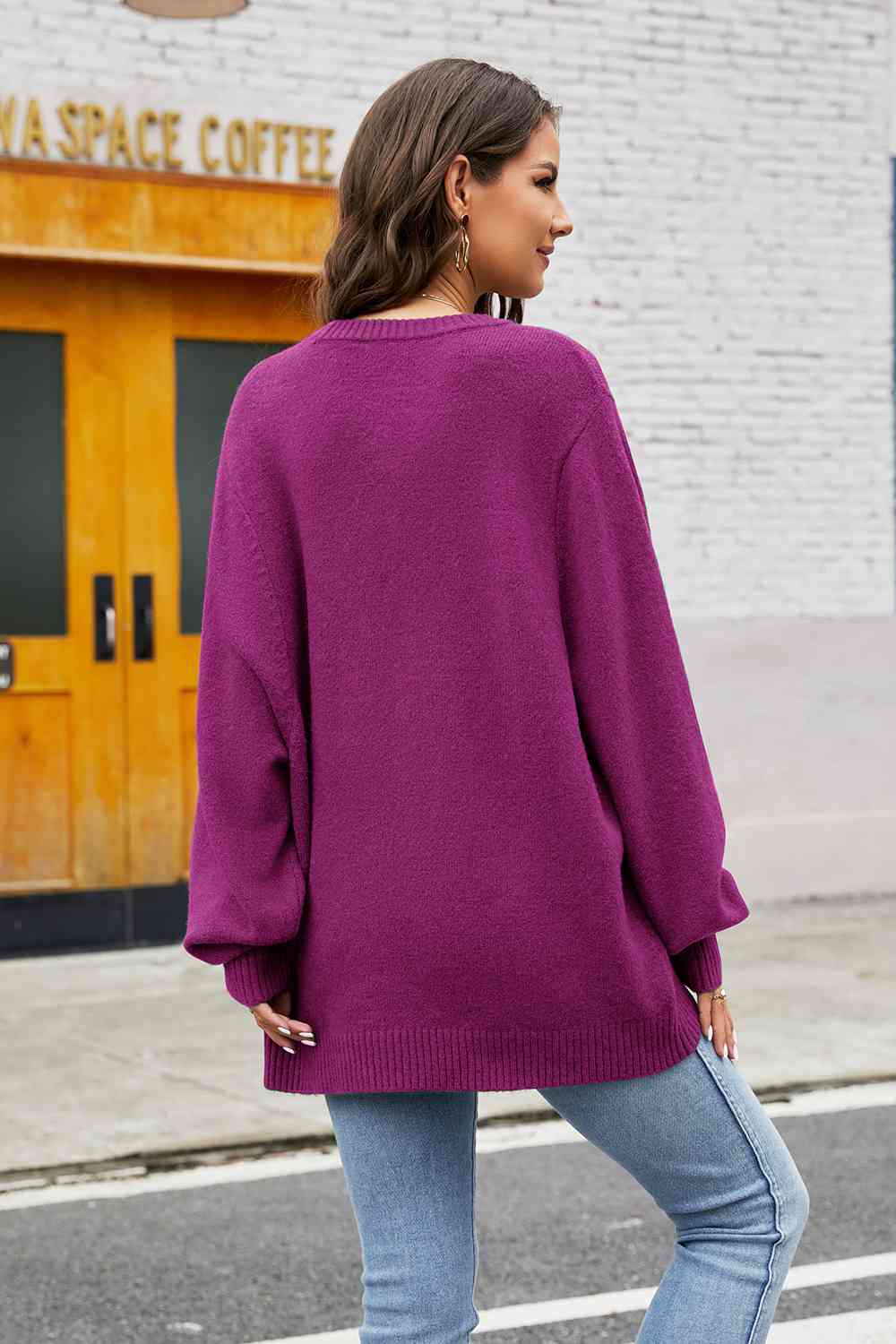 The Brynlee Oversized Knit Sweater