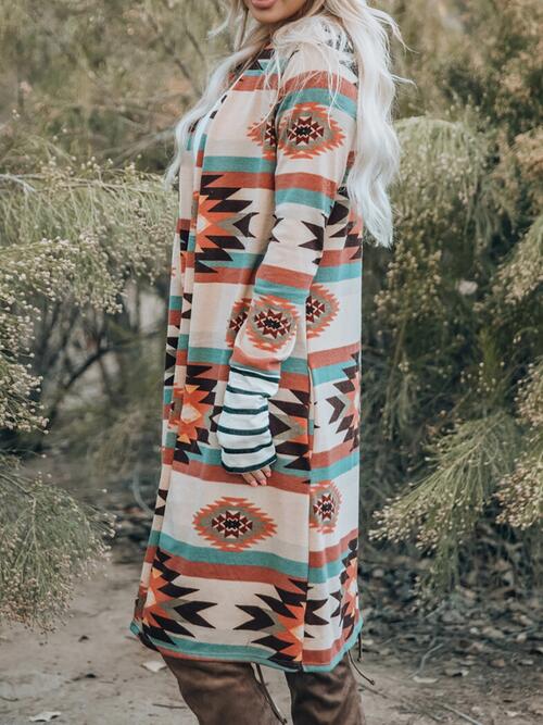 The Natalia Aztec Print Duster