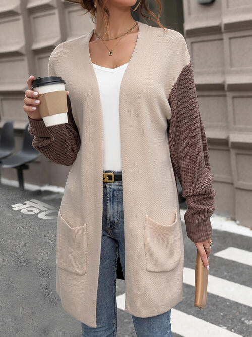 The Tatum Color Block Cardigan