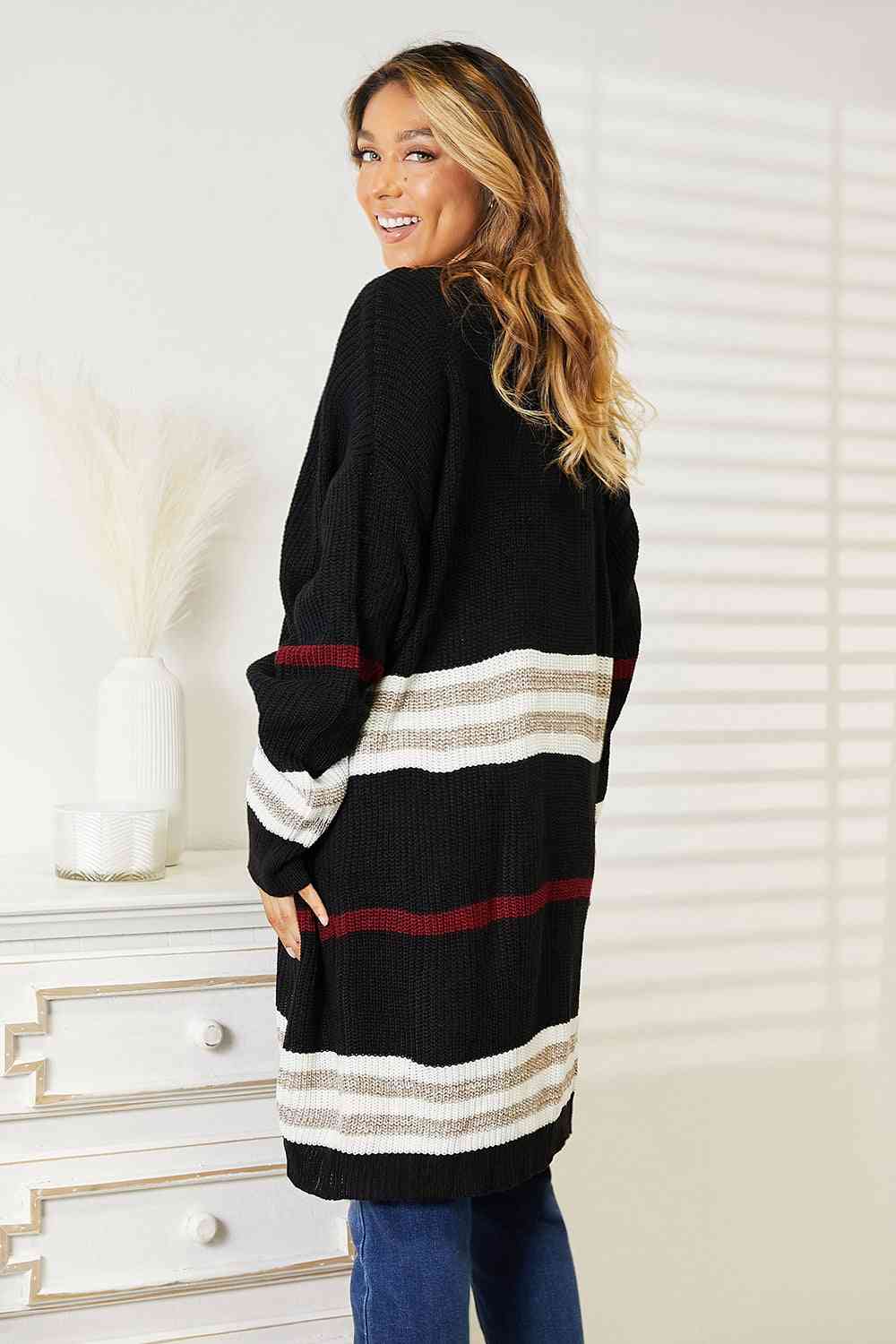 The Kinley Striped Cardigan