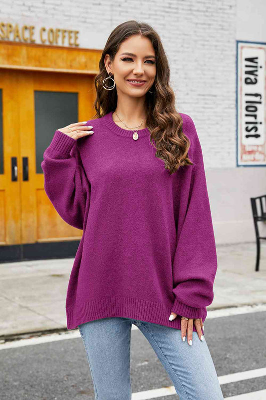 The Brynlee Oversized Knit Sweater