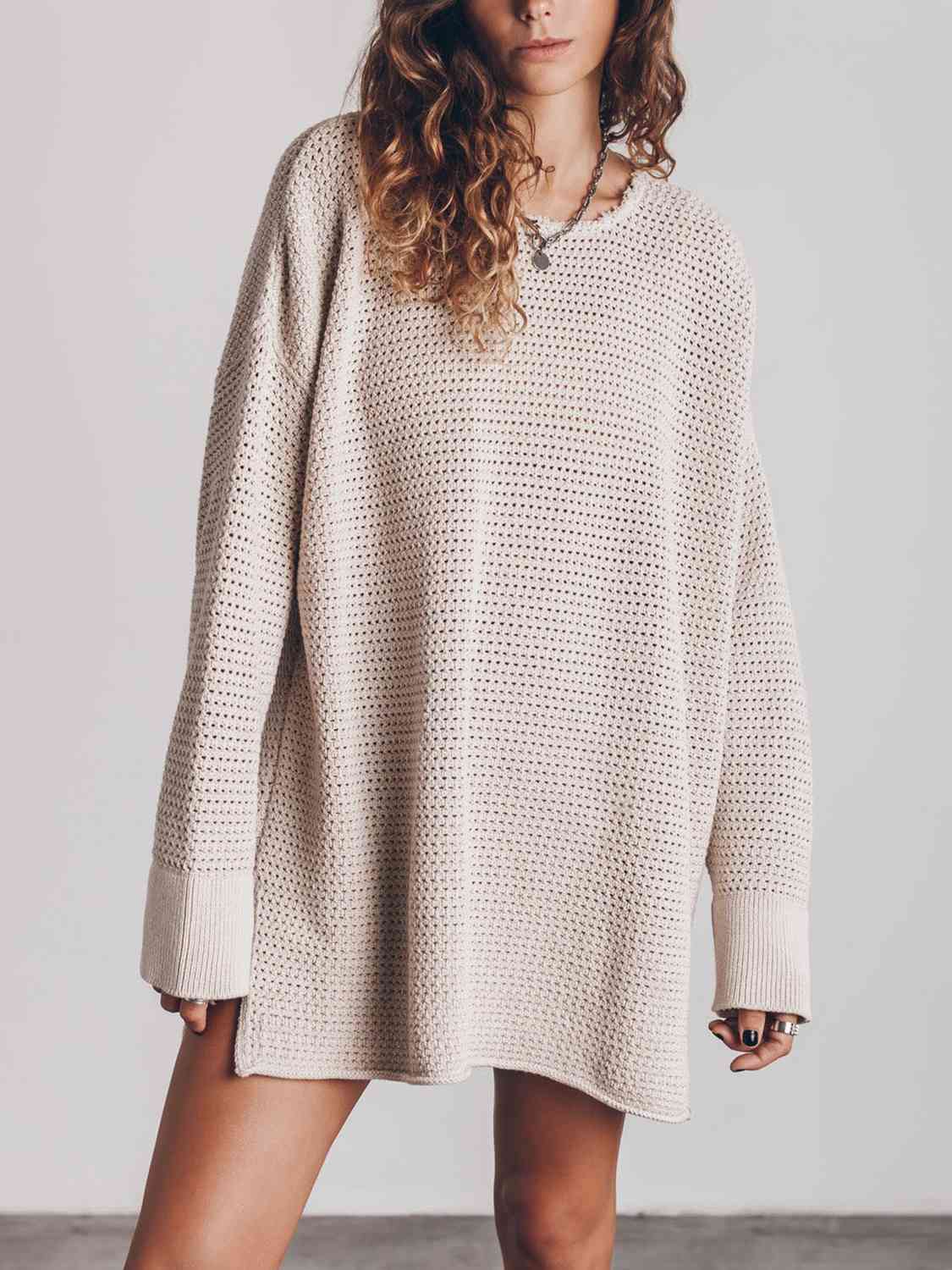 The Julia Oversized Knitted Sweater