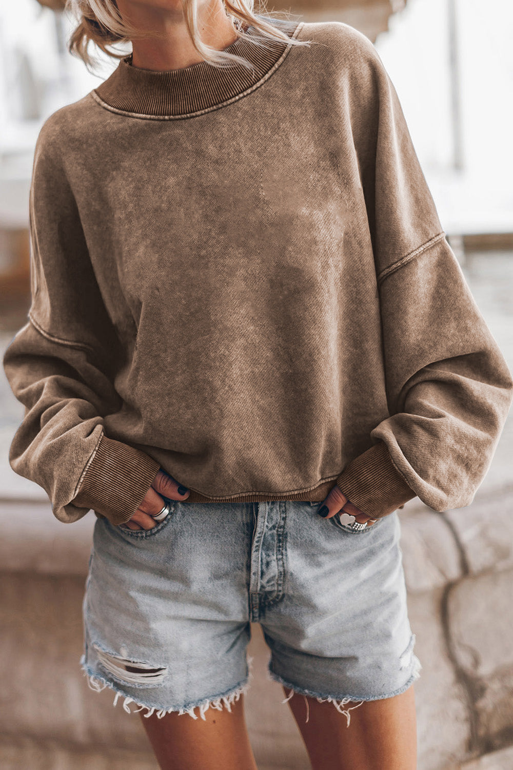 The Heathered Lounge Sweatshirt