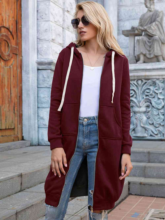 The Richelle Full Length Hoodie with Pockets